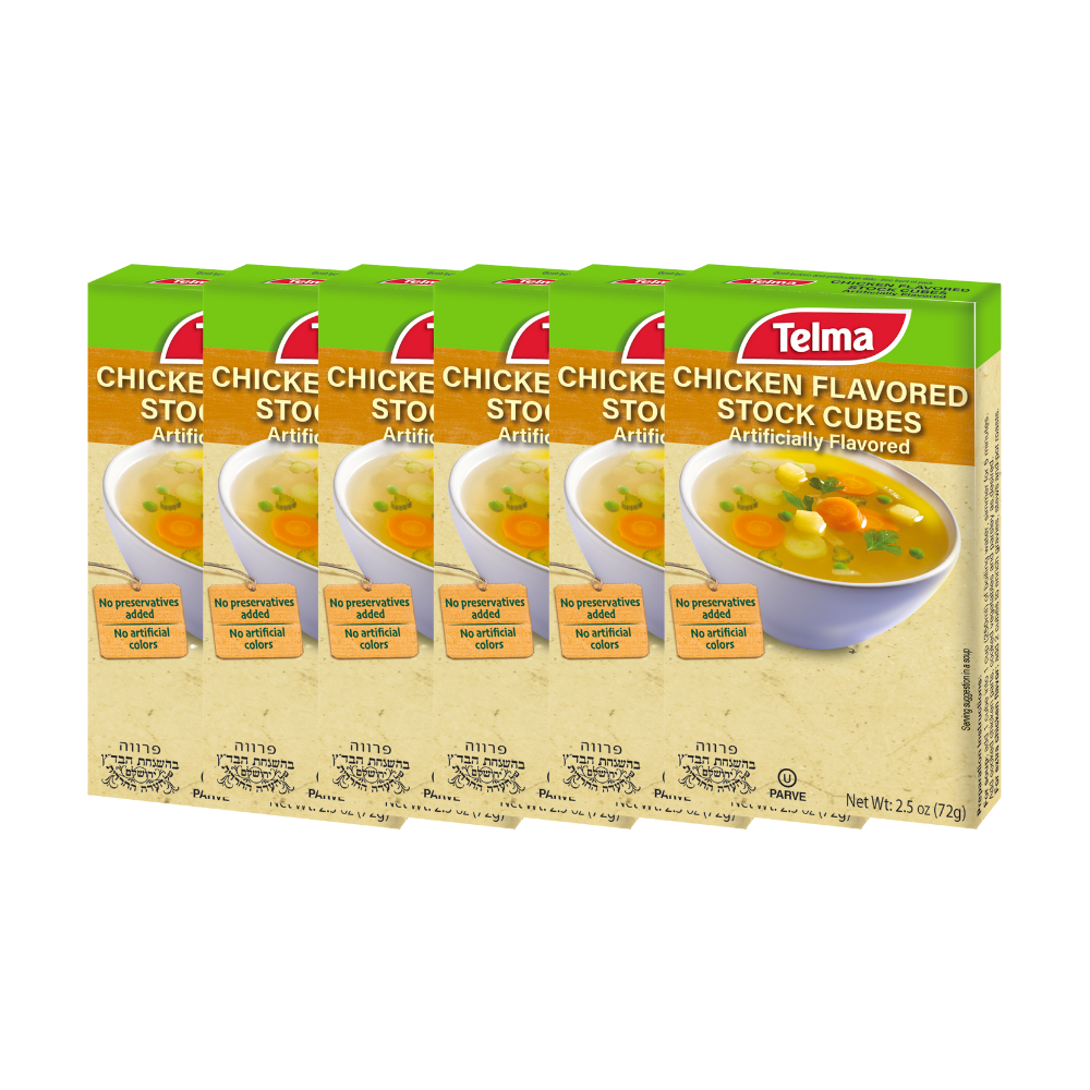 Telma Chicken Flavour Stock Cubes 6 x 72g