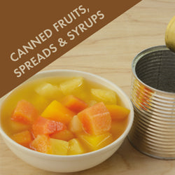 Canned Fruits, Spreads & Syrups