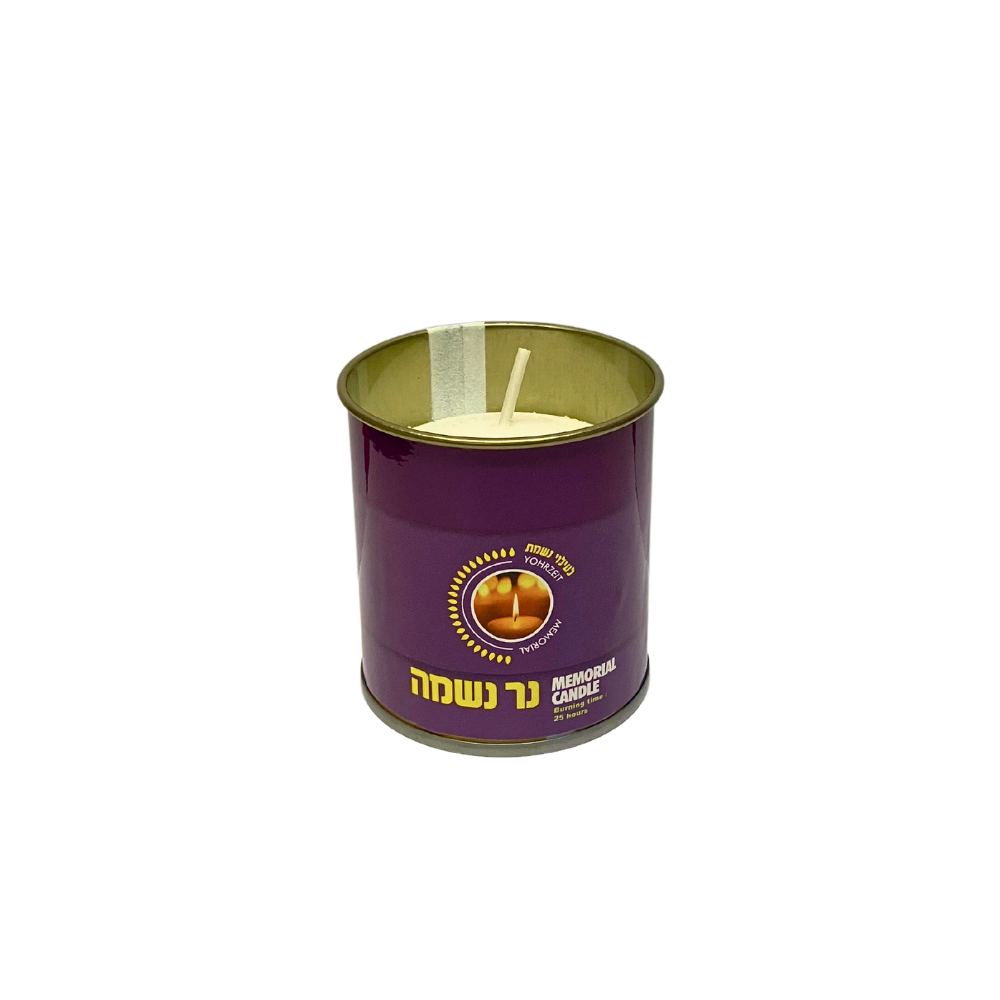 Memorial Candle Tin 25 HR