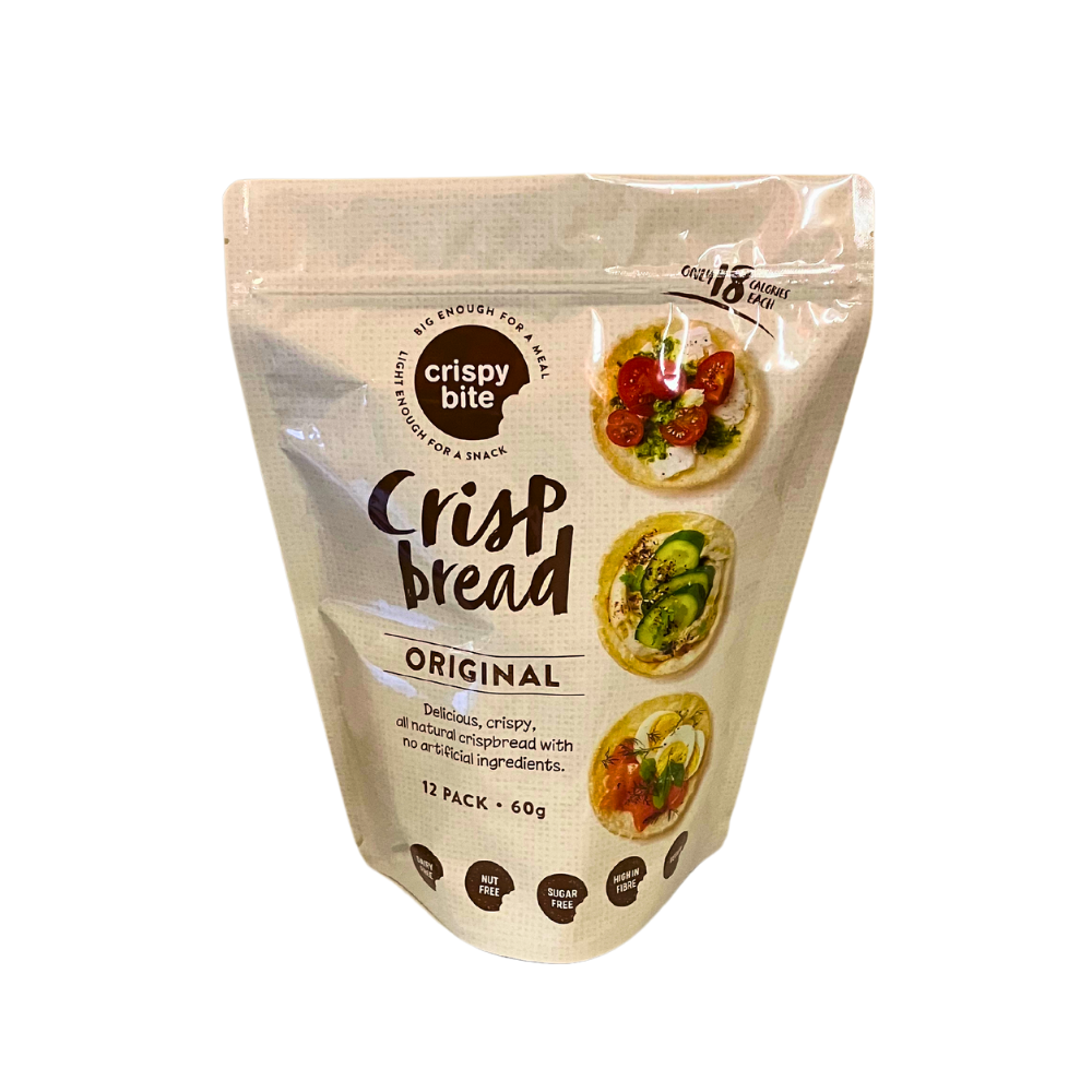 Crispy Bite Crisp Bread Crackers Original 60g