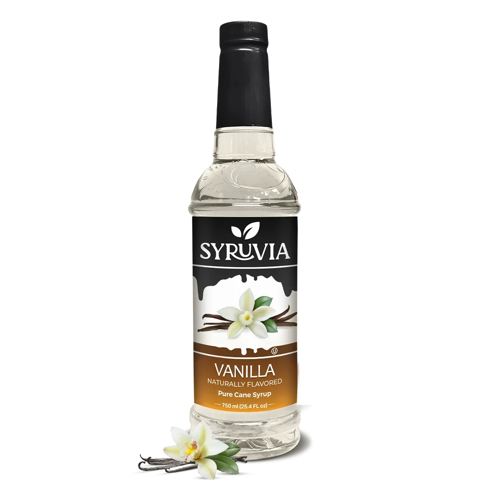 SYRUVIA VANILLA SYRUP 750ml