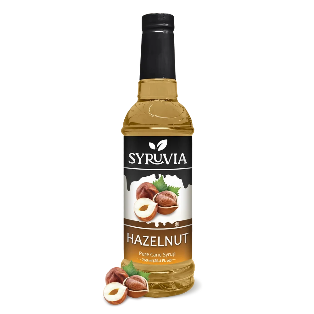 SYRUVIA HAZELNUT SYRUP 750ml