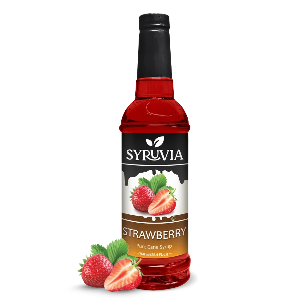 SYRUVIA STRAWBERRY SYRUP 750ml