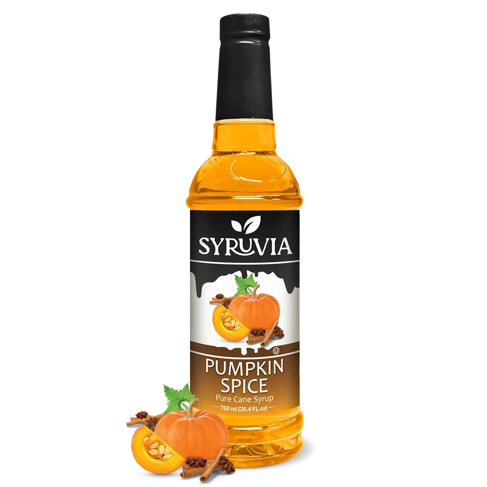 SYRUVIA PUMPKIN SPICE SYRUP 750ml