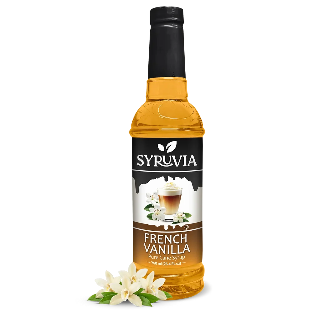 SYRUVIA FRENCH VANILLA SYRUP 750ml
