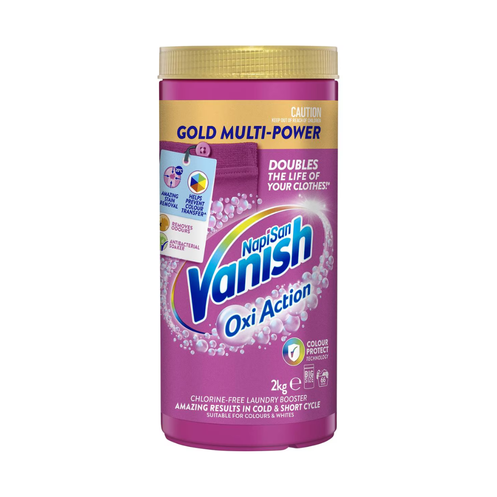 NapiSan Gold Vanish Oxi Action Laundry Booster Stain Remover 2 kg