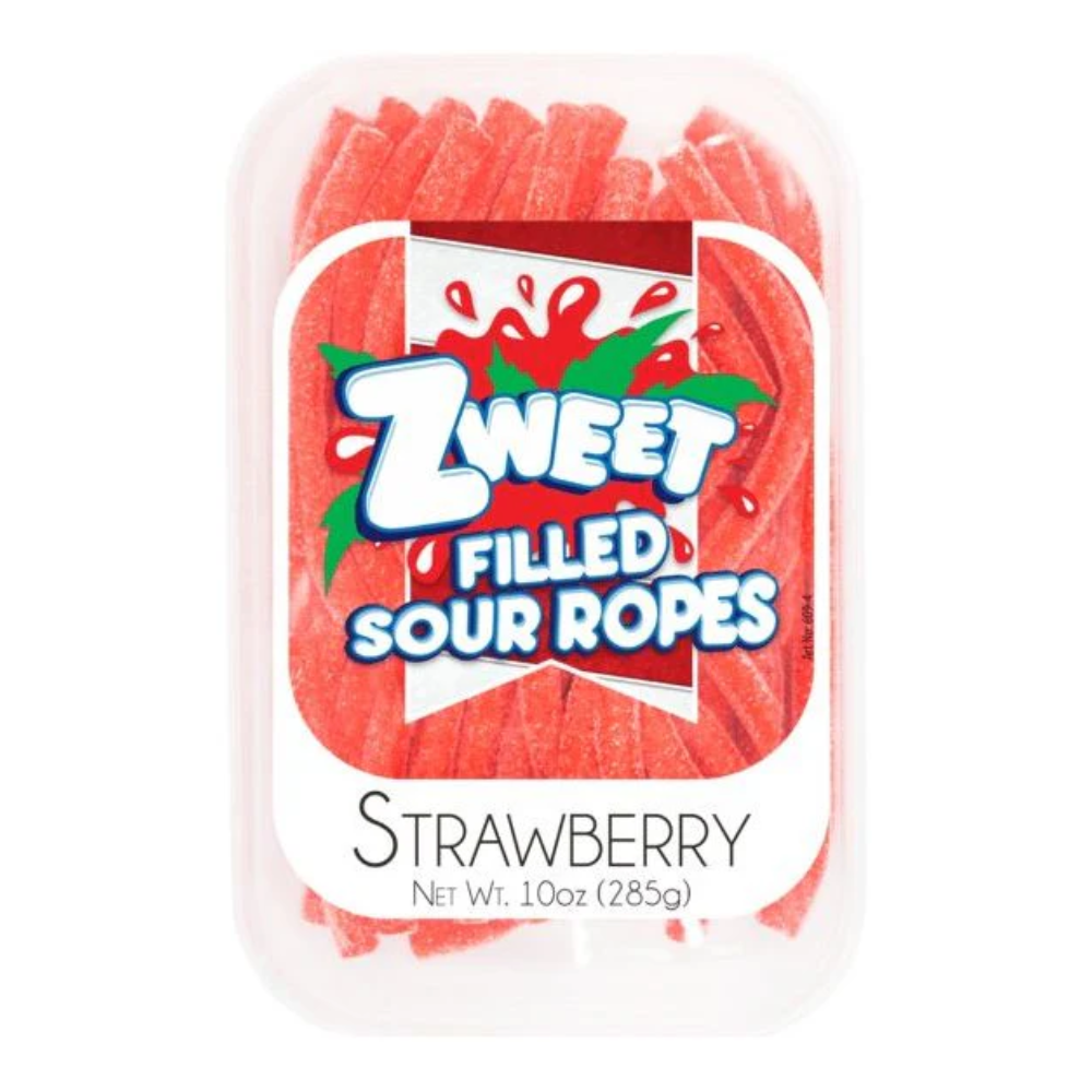 ZWEET SOUR ROPES STRAWBERRY 285g