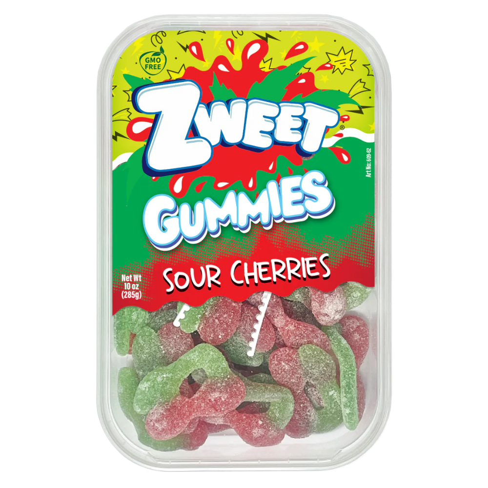 ZWEET GUMMY SOUR CHERRIES 285g