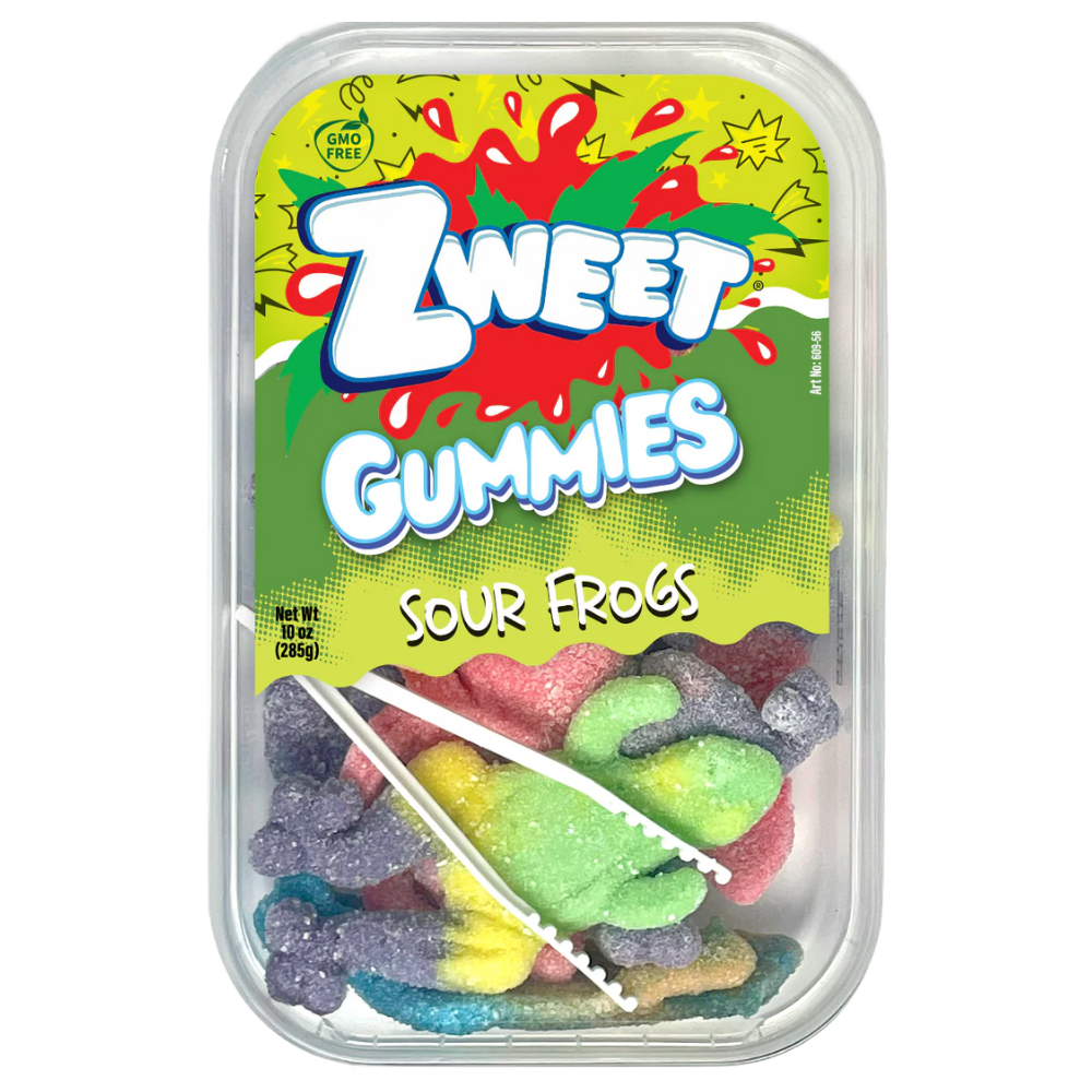 ZWEET GUMMY SOUR FROGS 285g