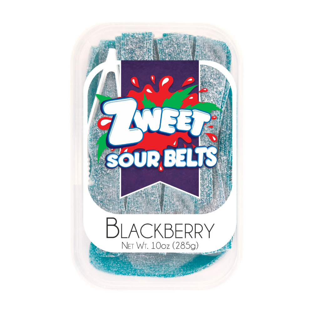 ZWEET SOUR BELTS BLACKBERRY 285g