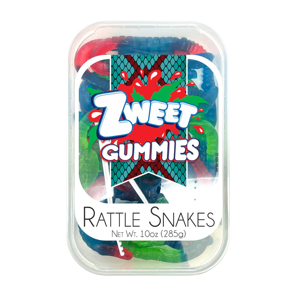 ZWEET GUMMY RATTLE SNAKES 285g