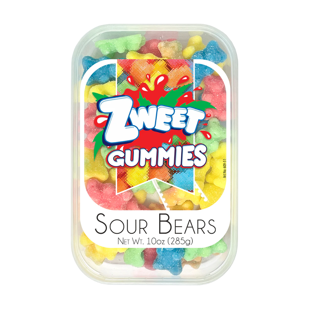 ZWEET GUMMY SOUR BEARS 285g