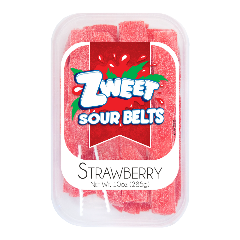ZWEET SOUR BELTS STRAWBERRY 285g
