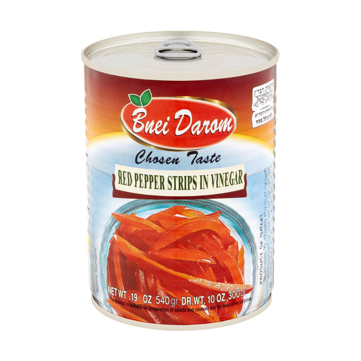 Bnei Darom Red Pepper Strips 540g