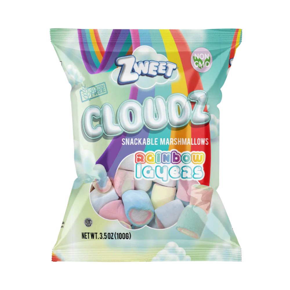 Zweet Marshmallow Rainbow Layers 100g