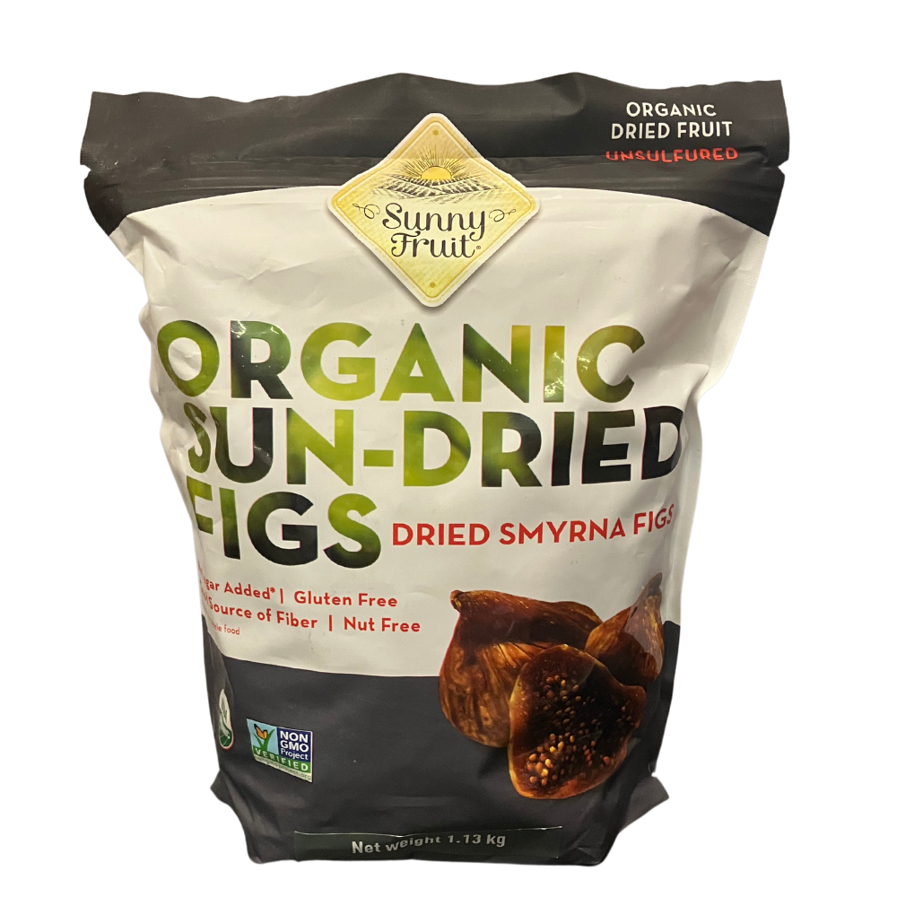 Sunny Fruit Organic Dried Smyrna Figs 1.13kg