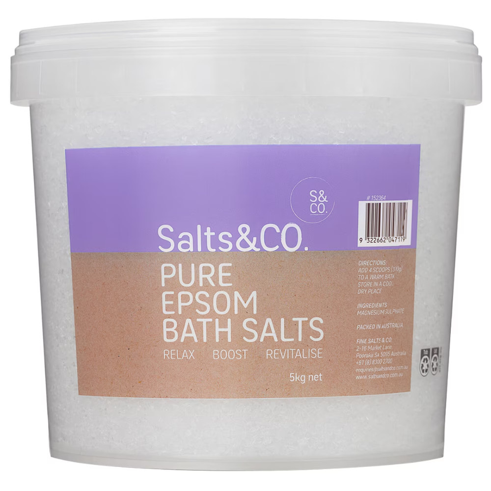 Salts & Co. Pure Epsom Bath Salts 5 kg