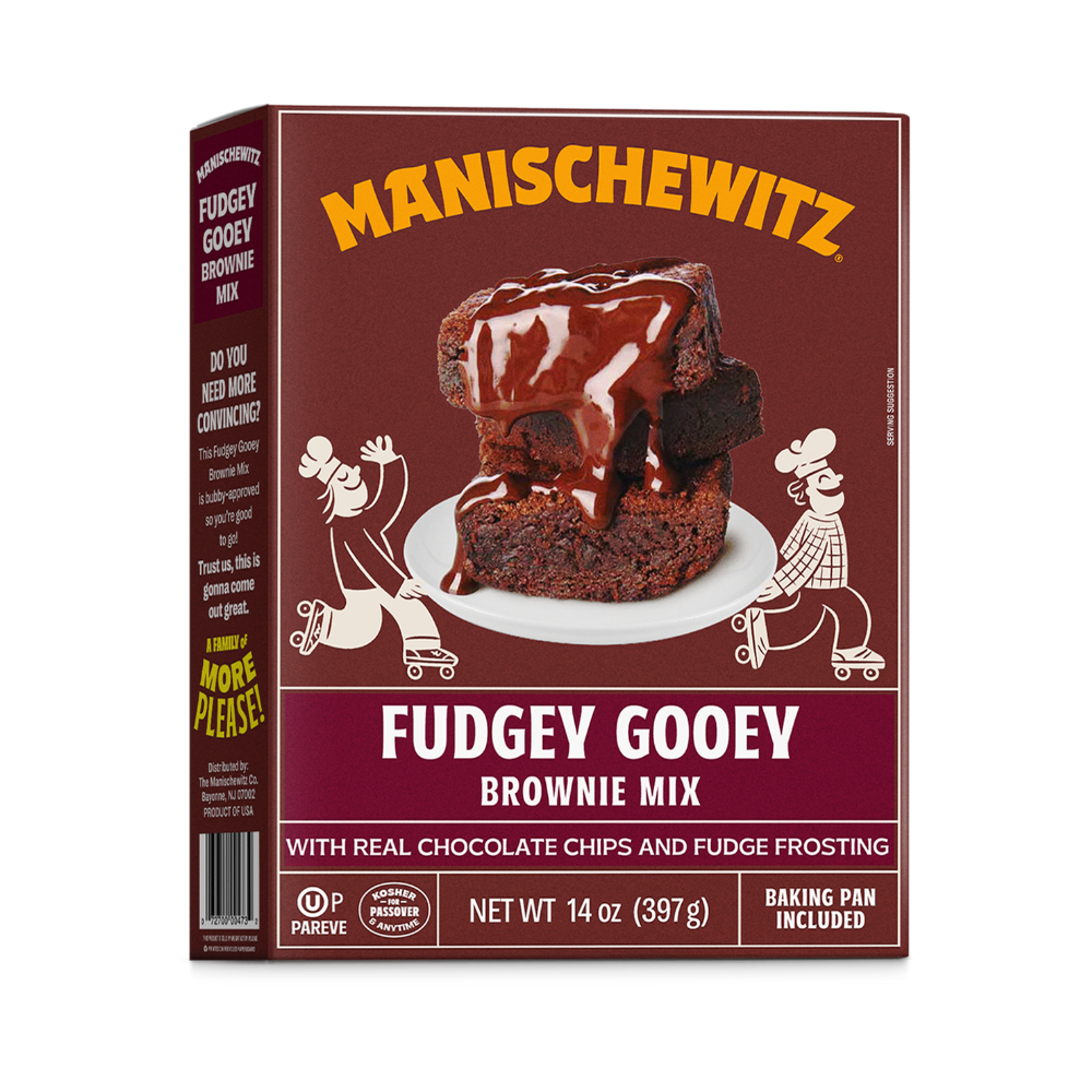Manischewitz Fudgey Gooey Brownie Cake Mix 340g