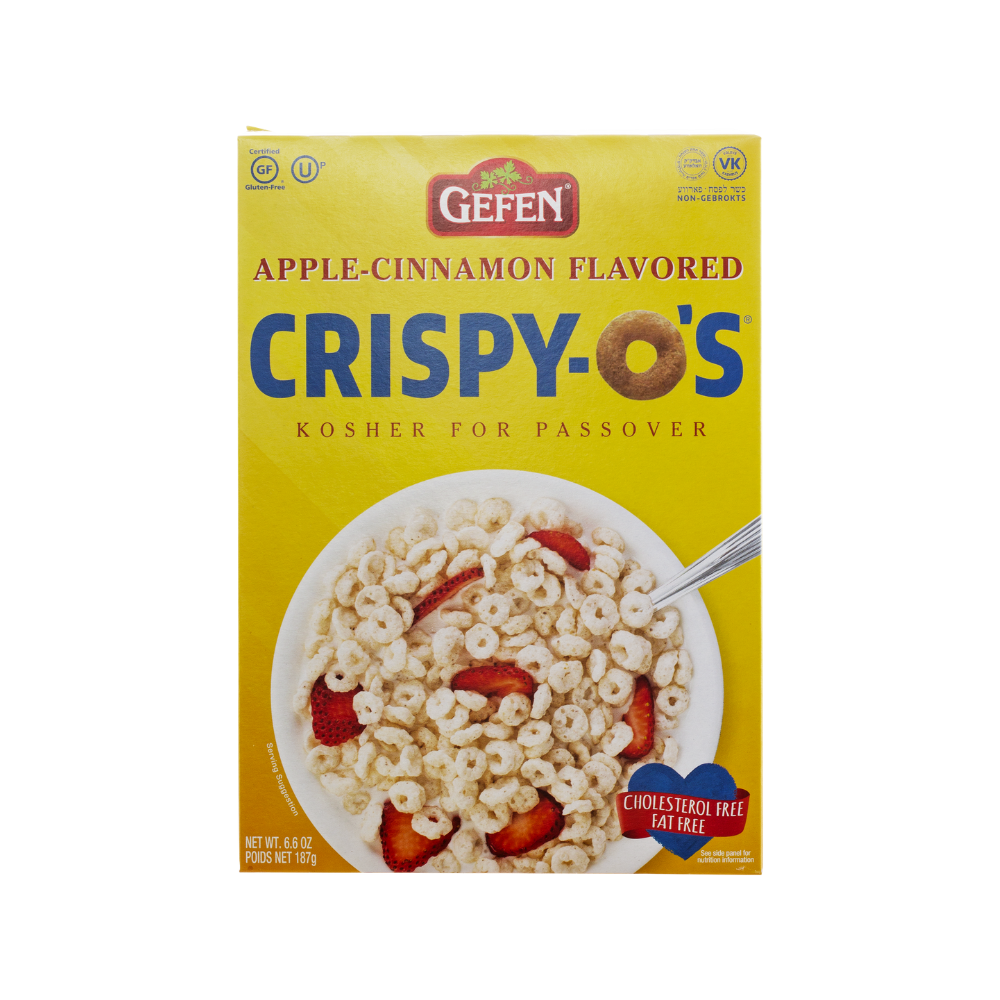 Gefen Crispy O's Cereal Apple Cinnamon 187g