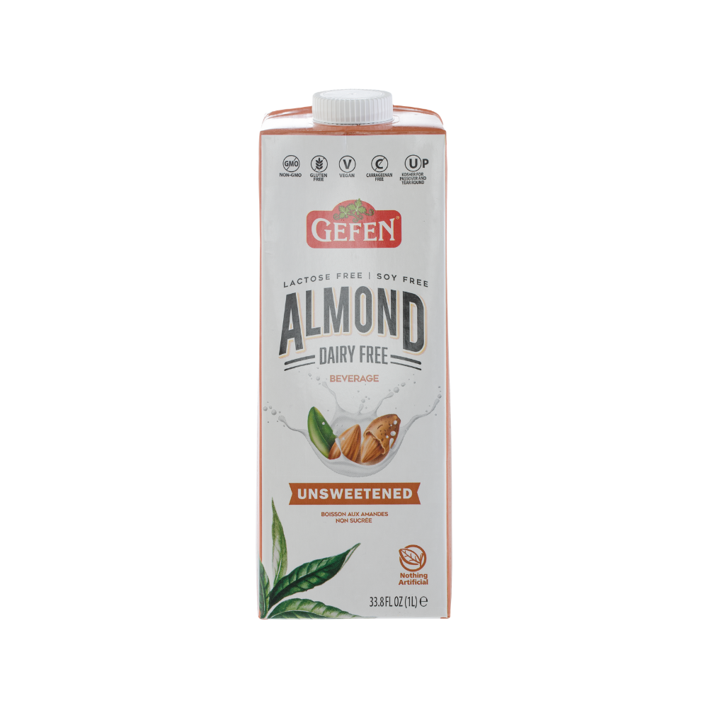 Gefen Almond Milk Unsweetened 1L