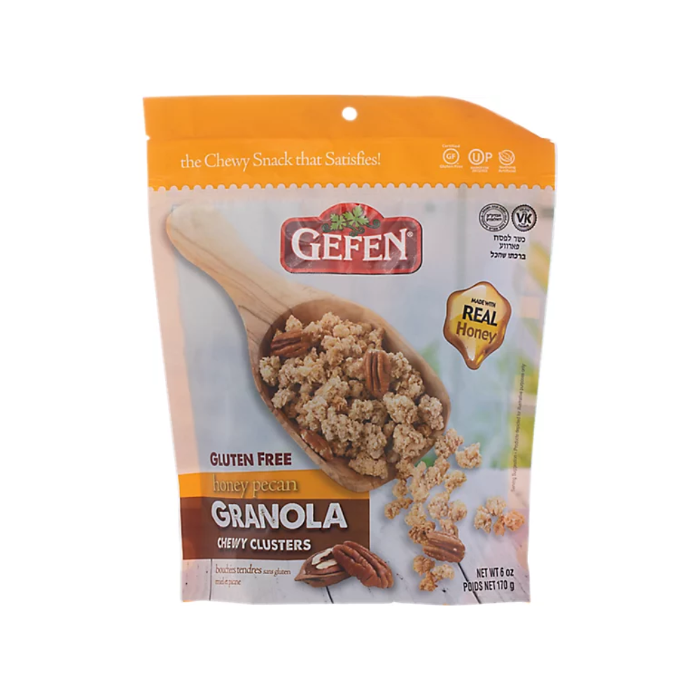 Gefen Granola Clusters Honey Pecan 170g