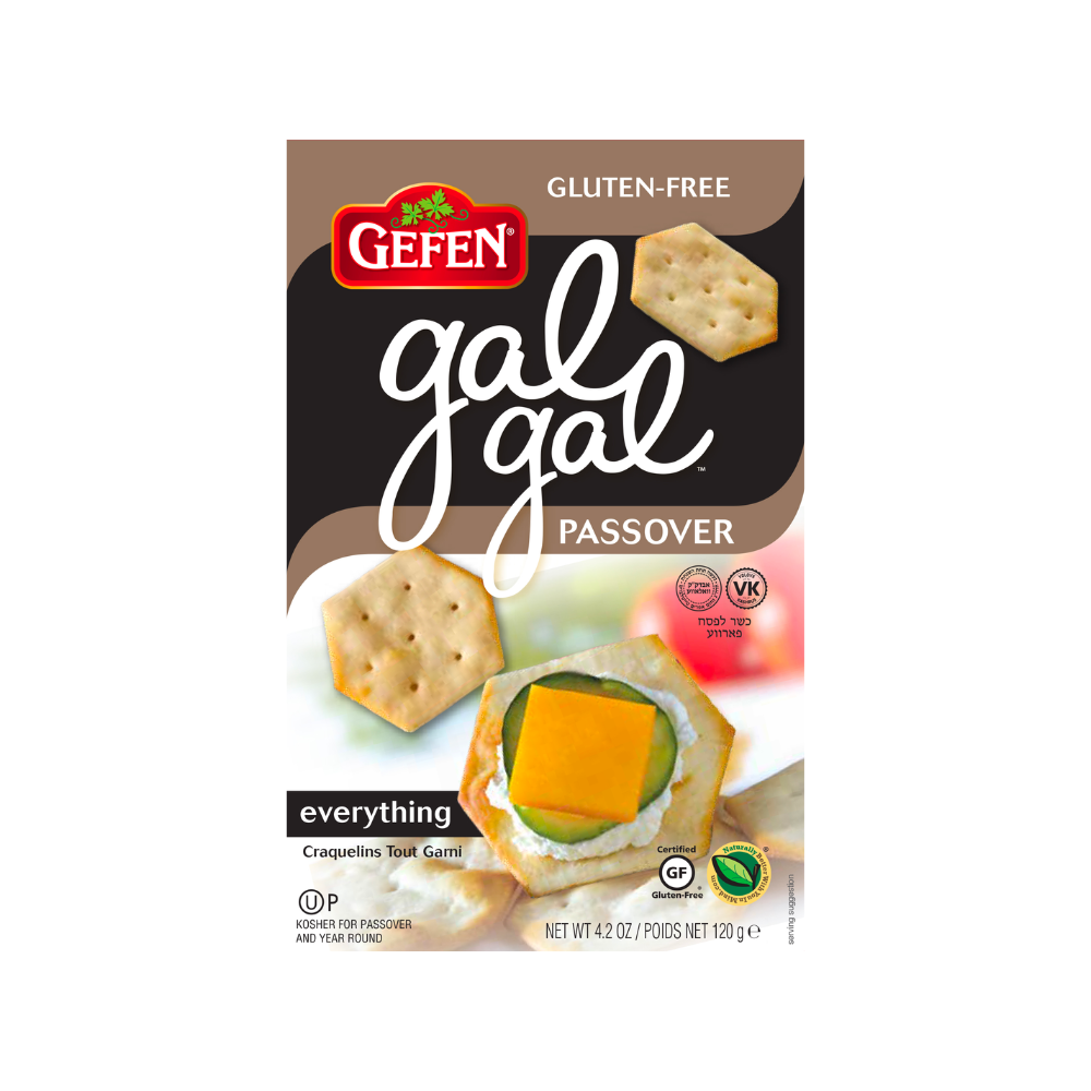 Gefen Gal Gal Crackers Everything 120g