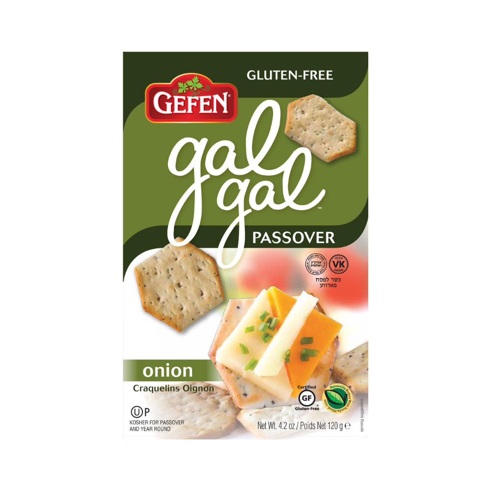 Gefen Gal Gal Crackers Onion 120g