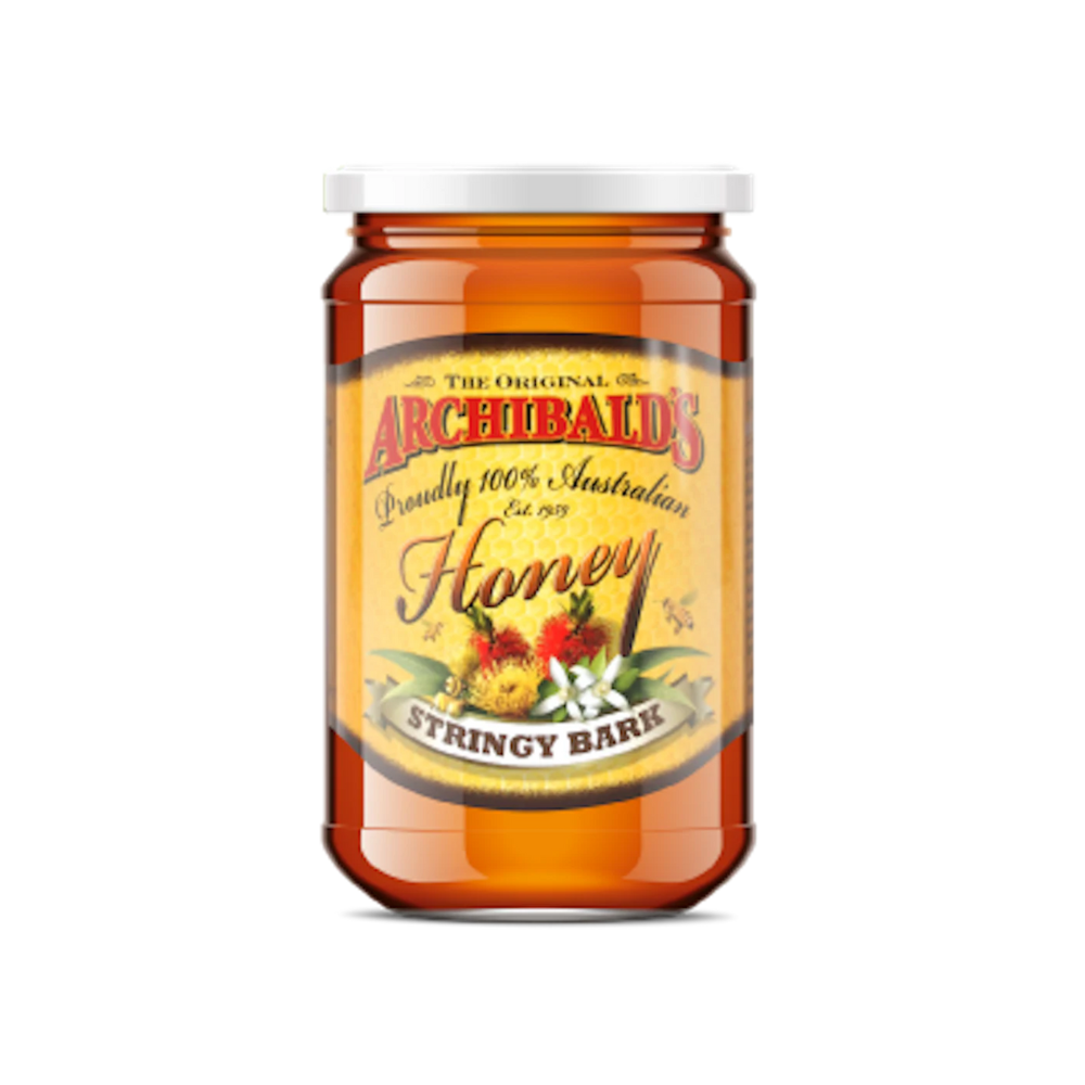 Archibaldes Stringy Bark Honey 500g