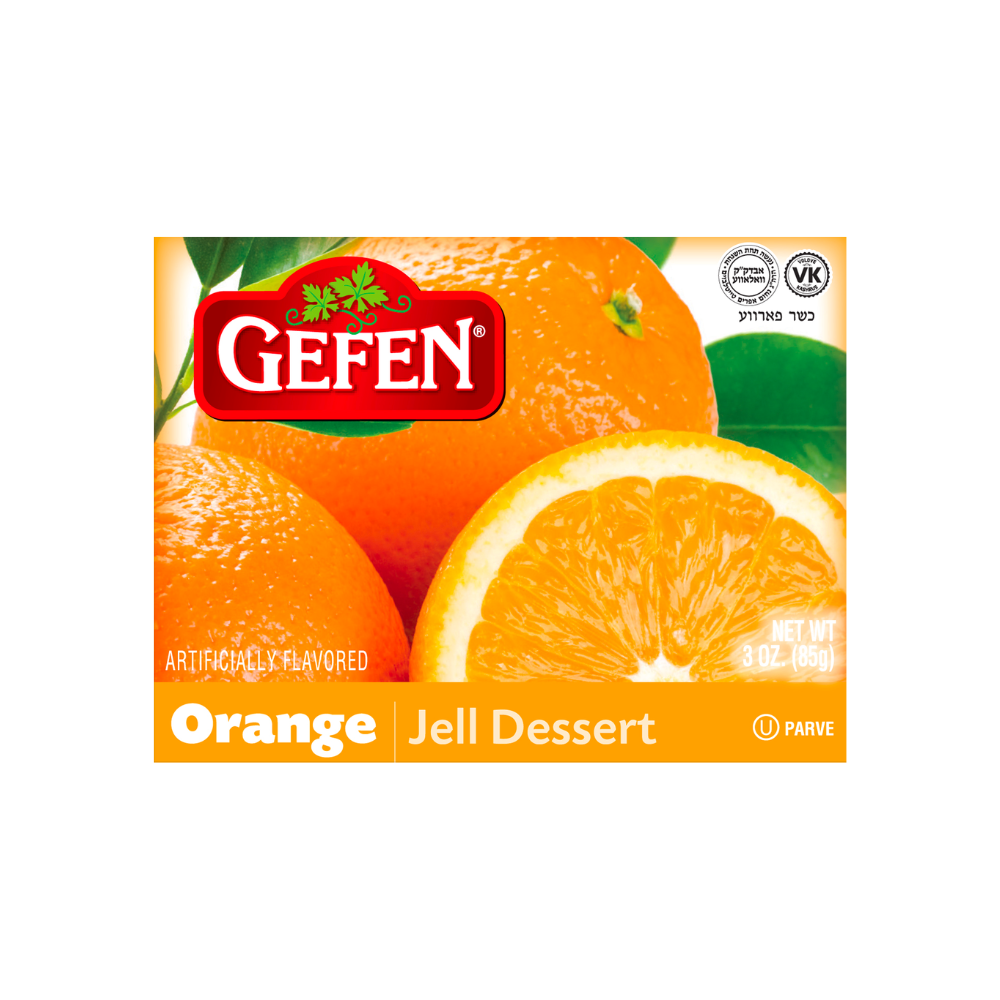 Gefen Orange Jell Dessert 90g