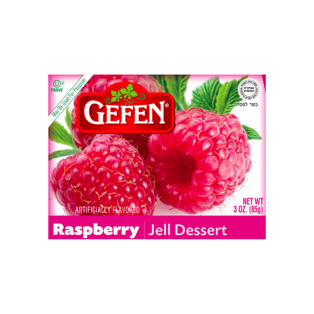 Gefen Raspberry Jell dessert 90g
