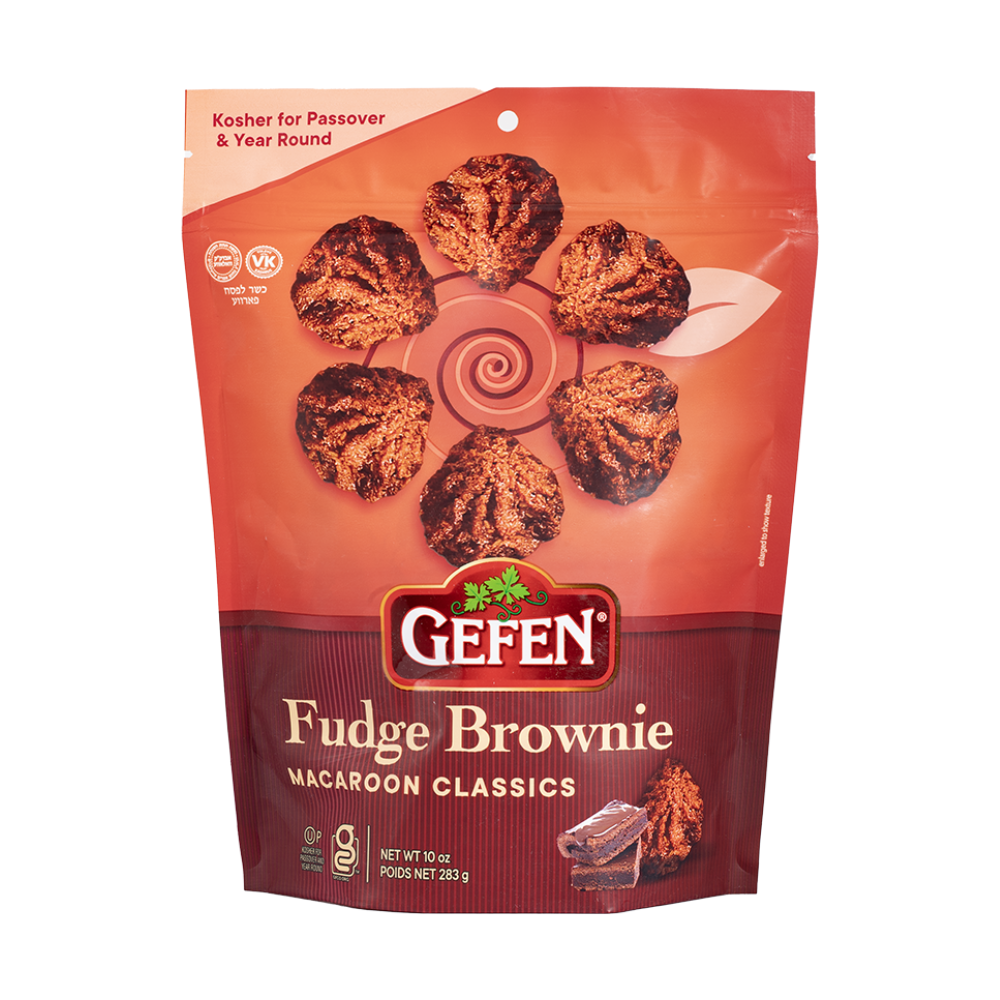 Gefen Macaroons Fudge Brownie 284g