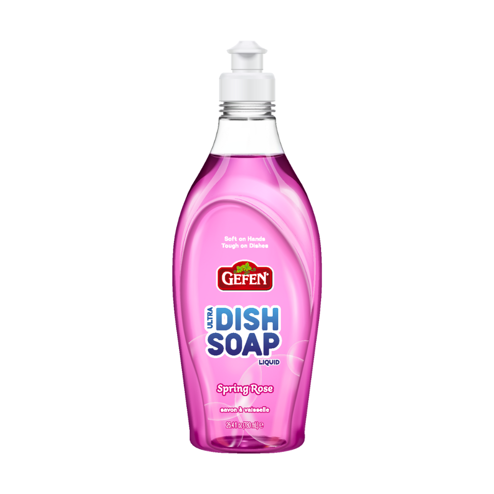 Gefen Ultra Dish Soap Liquid Spring Rose 946ml