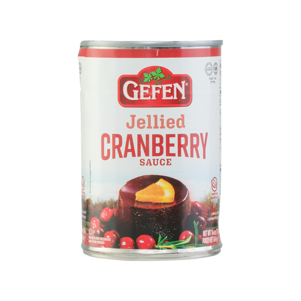 Gefen Jellied Cranberry Sauce 454g