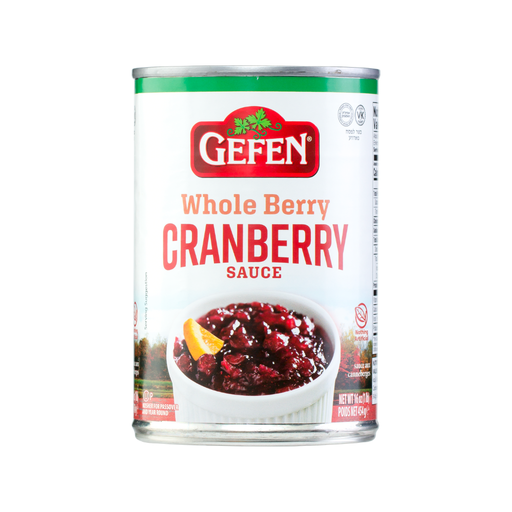 Gefen Whole Berry Cranberry Sauce 454g