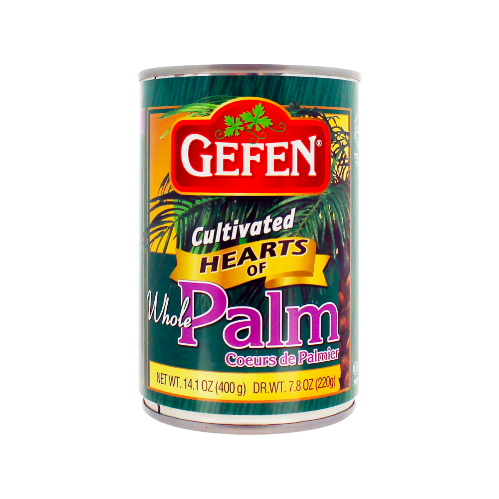 Gefen Whole Hearts Of Palm 400g