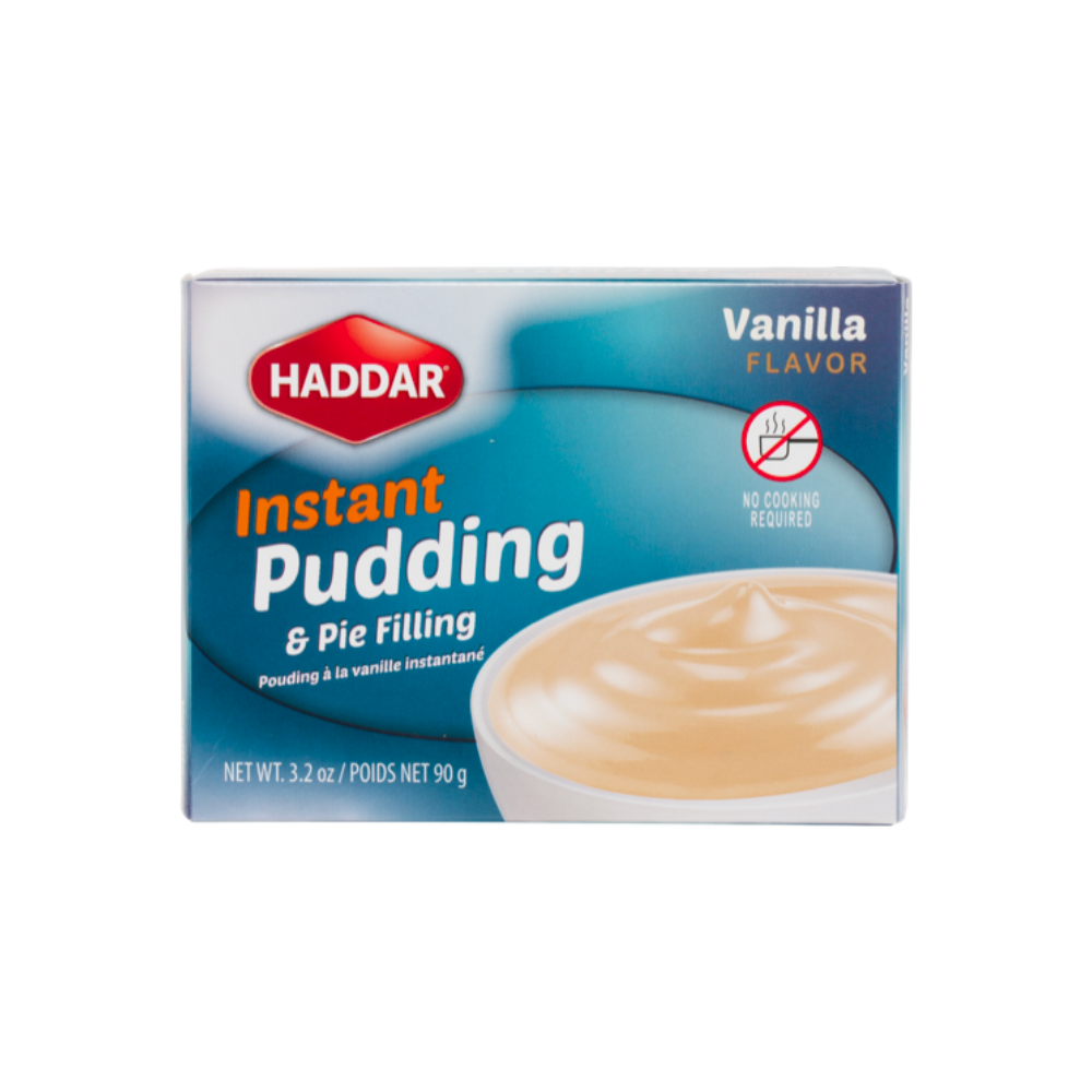 Haddar Instant Vanilla Pudding 90g