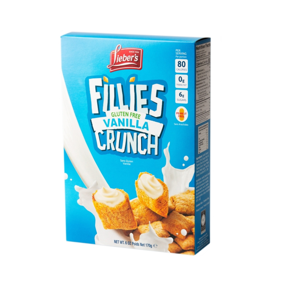 Liebers Fillies Crunch Vanilla Gluten Free Cereal 170g