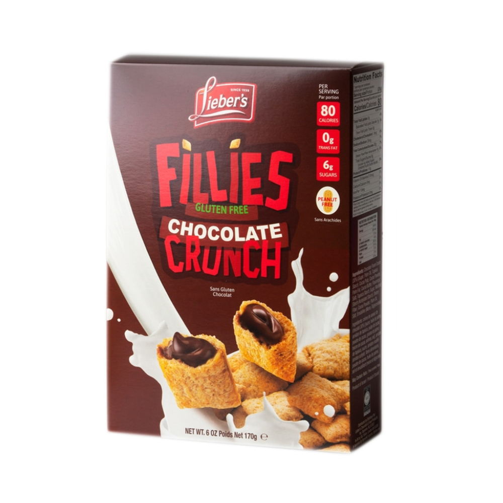 Liebers Fillies Crunch Chocolate Gluten Free Cereal 170g