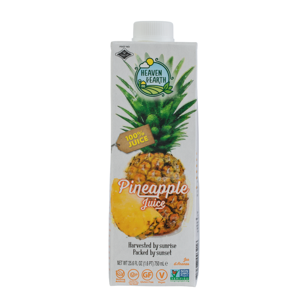 Heaven & Earth Pineapple Juice 750ml