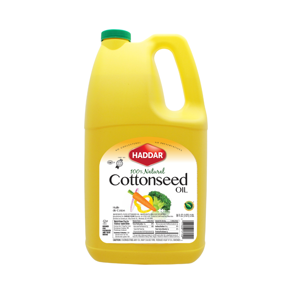 Haddar Pure Cottonseed Oil 2.84 Ltr