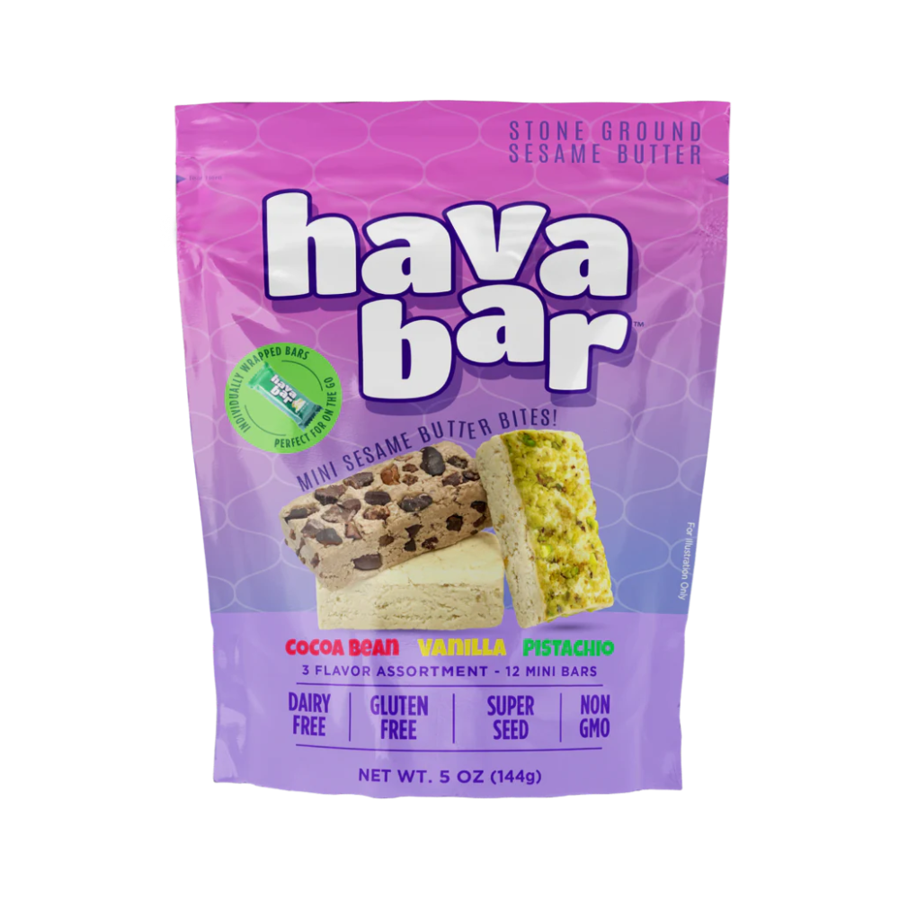 Hava Bar Mini Halva Snacks Variety 144g