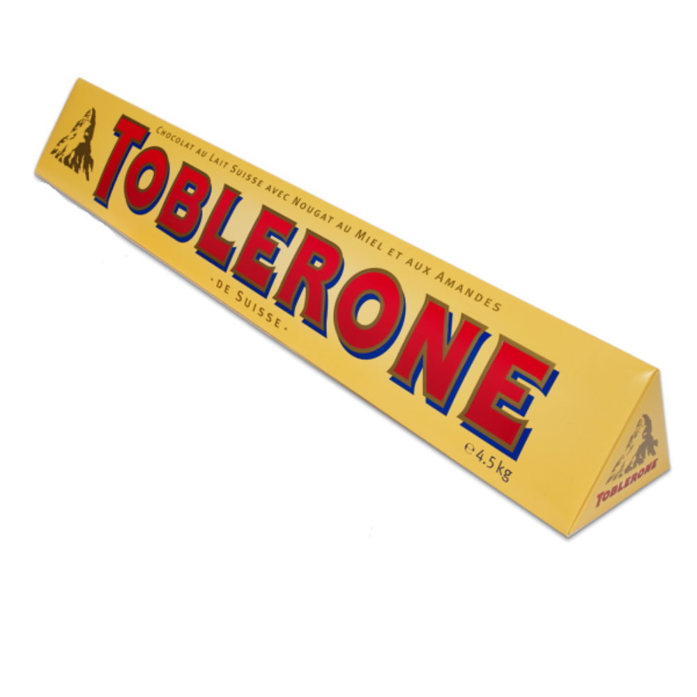 Toblerone Swiss Milk Chocolate Giant Bar 4.5kg