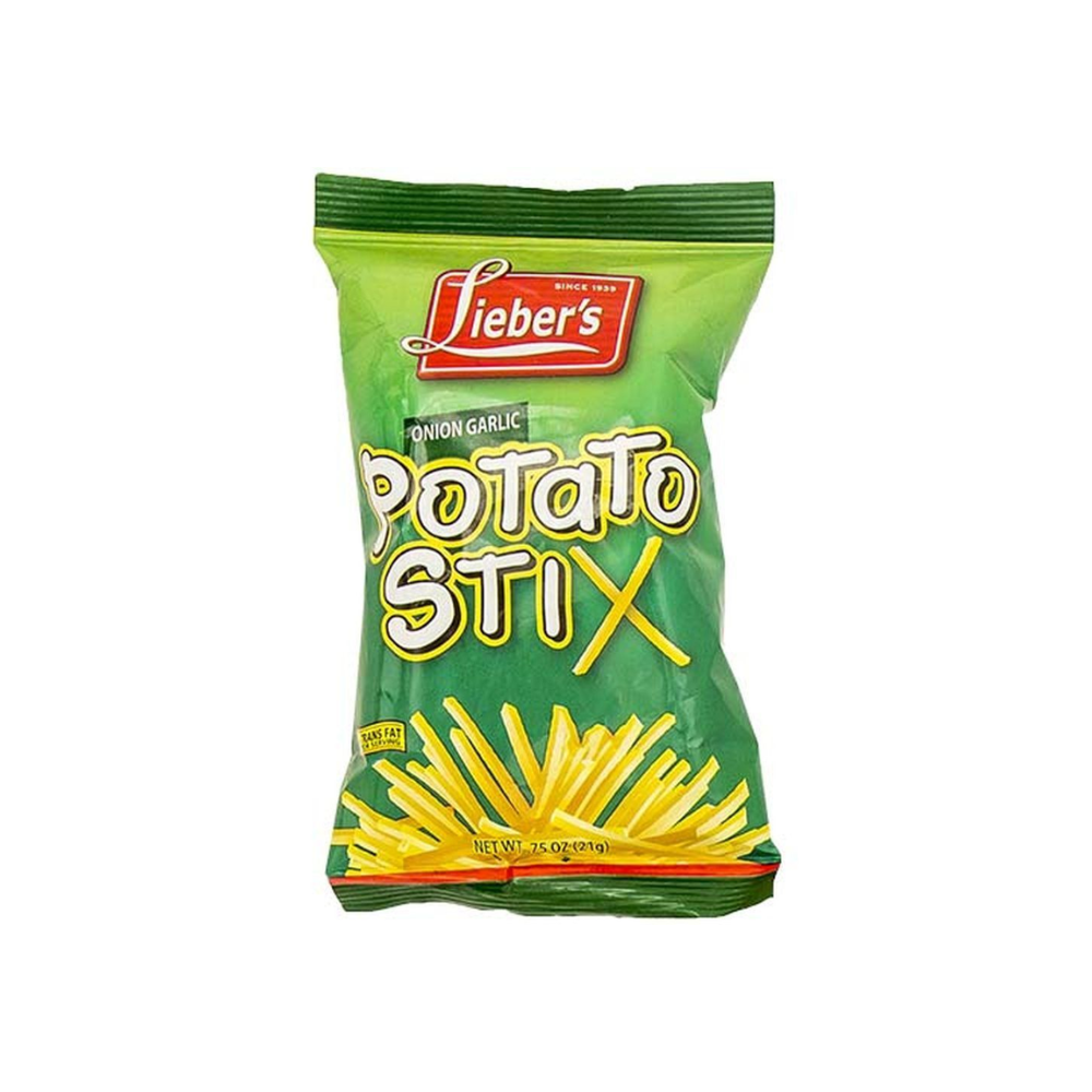 Liebers Onion Garlic Potato Stix 21g