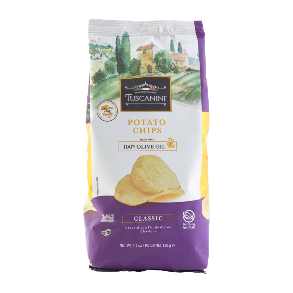 Tuscanini Classic Chips in Olive Oil 130g
