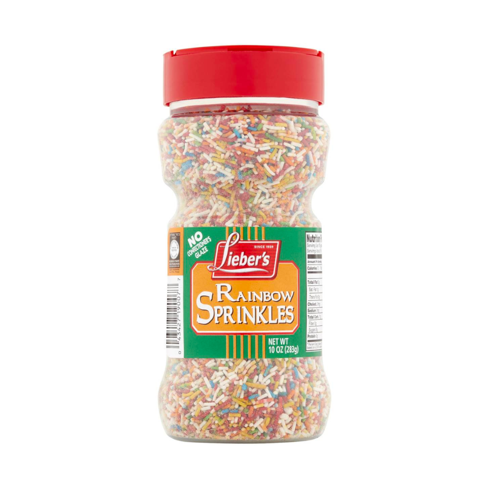 Liebers Rainbow Sprinkles Passover 283g