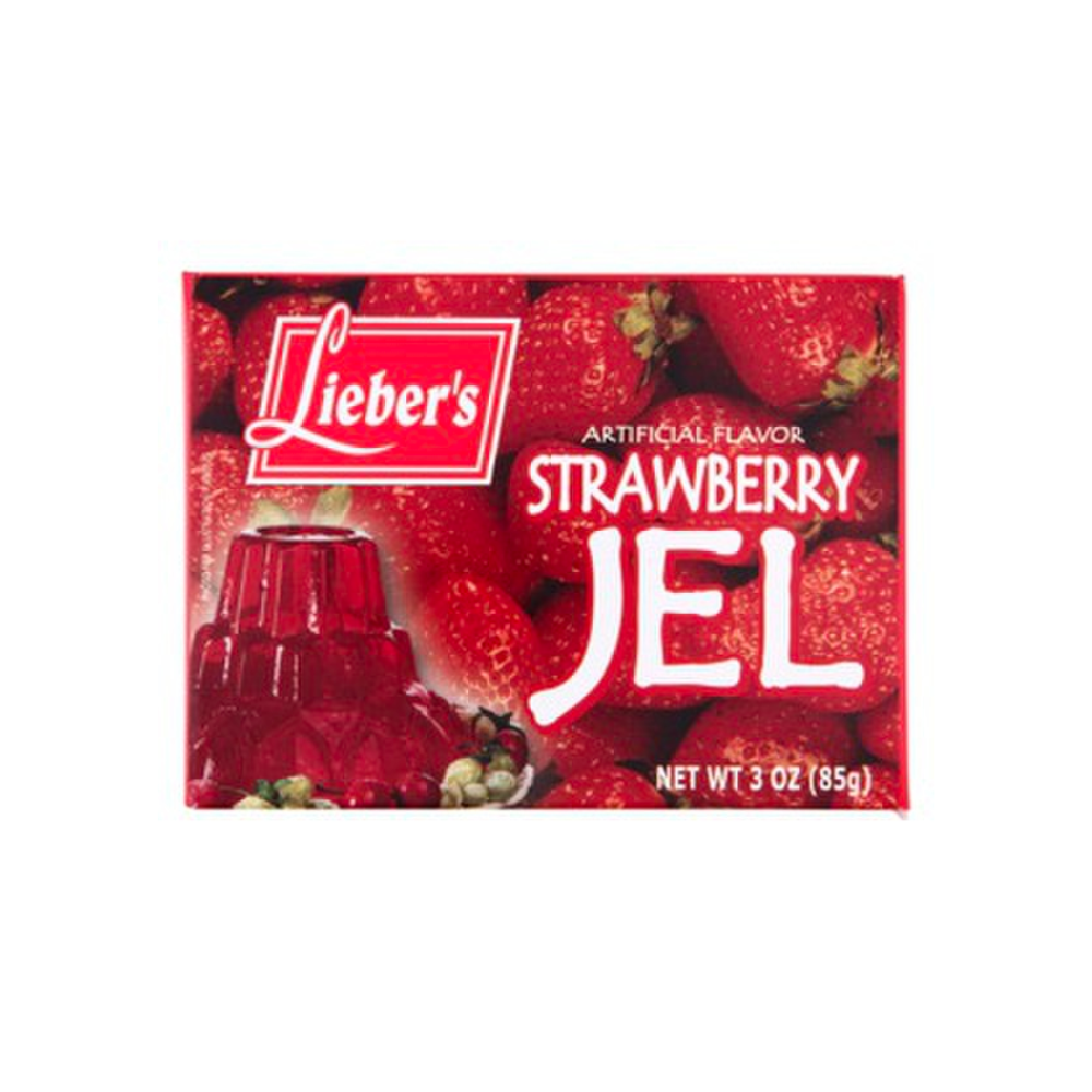 Liebers Strawberry Jel 85g