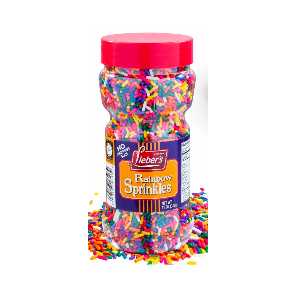 Liebers Rainbow Sprinkles 310g