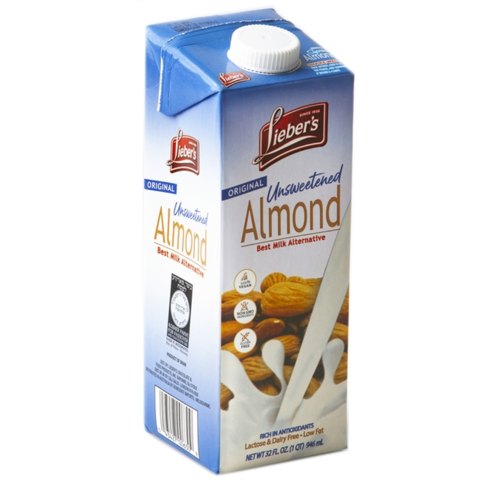 Liebers Unsweetened Almond Milk Passover 905g
