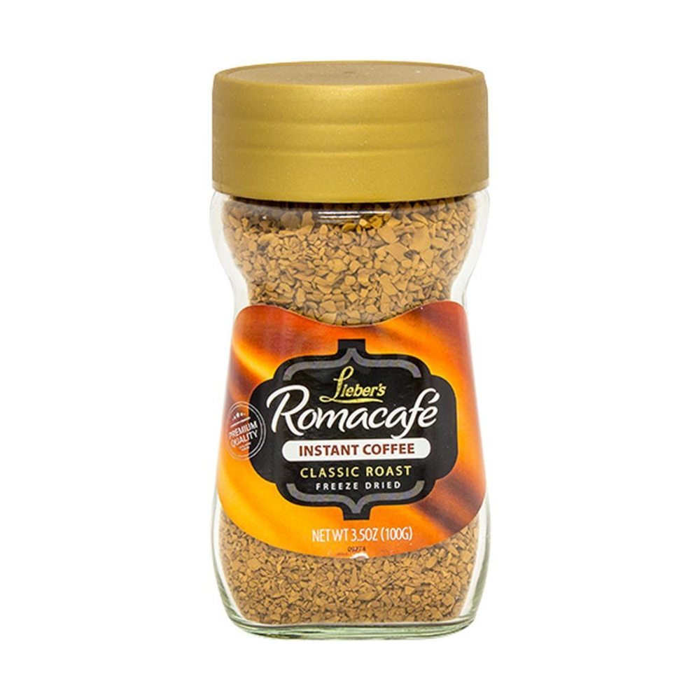 Liebers Romacafe Instant Coffee Classic Roast Passover 100g
