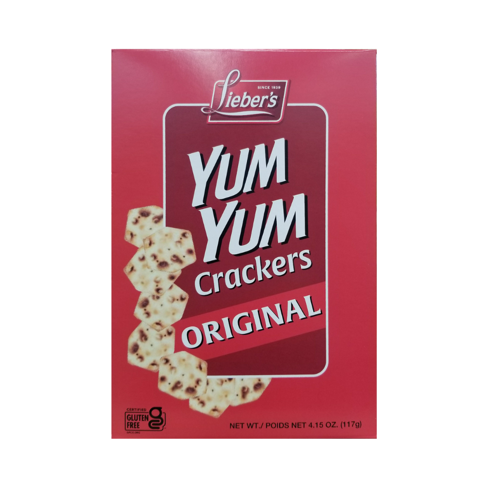 Liebers Gluten Free Yum Yum Crackers Original 117g